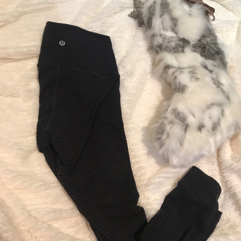 Lululemon wunder under 7/8 leggings